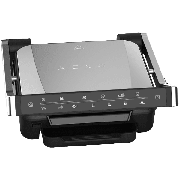 AENO Electric Grill EG3: 2000W, 7 automatic programs +Manual mode, 4 Degrees of Roast, Color indication,  Removable plates Plate size 292*230mm