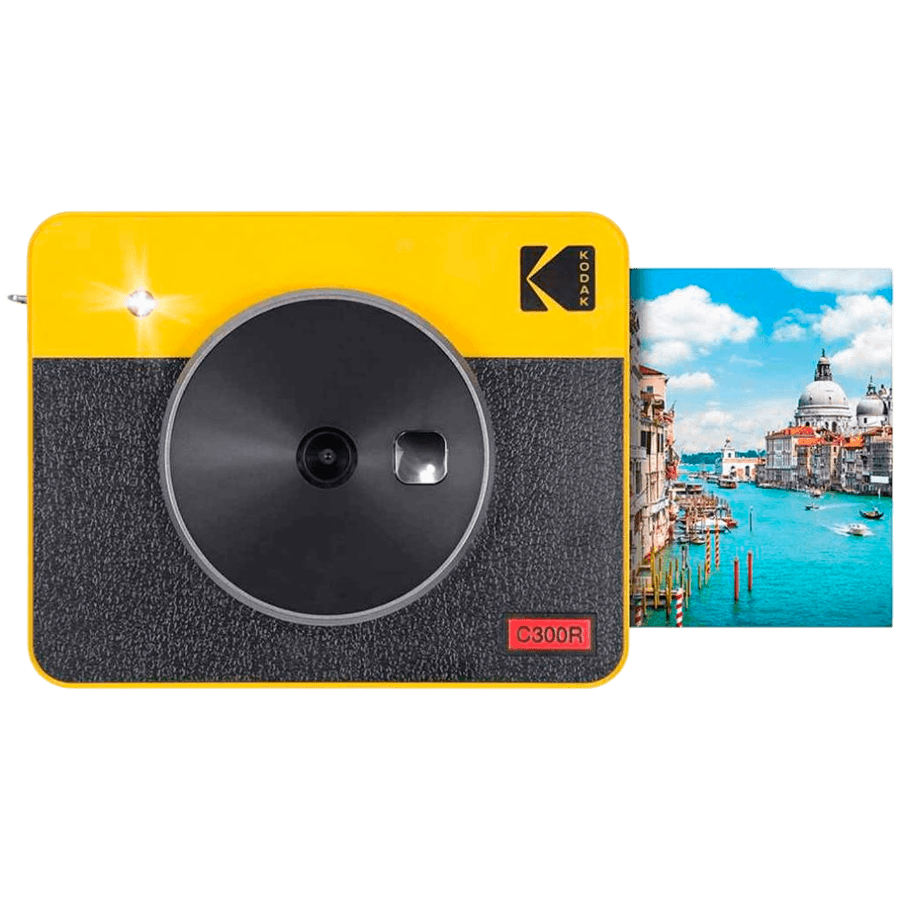 KODAK Mini Shot 3 Retro 4PASS 2-in-1 Instant Digital Camera and Photo Printer