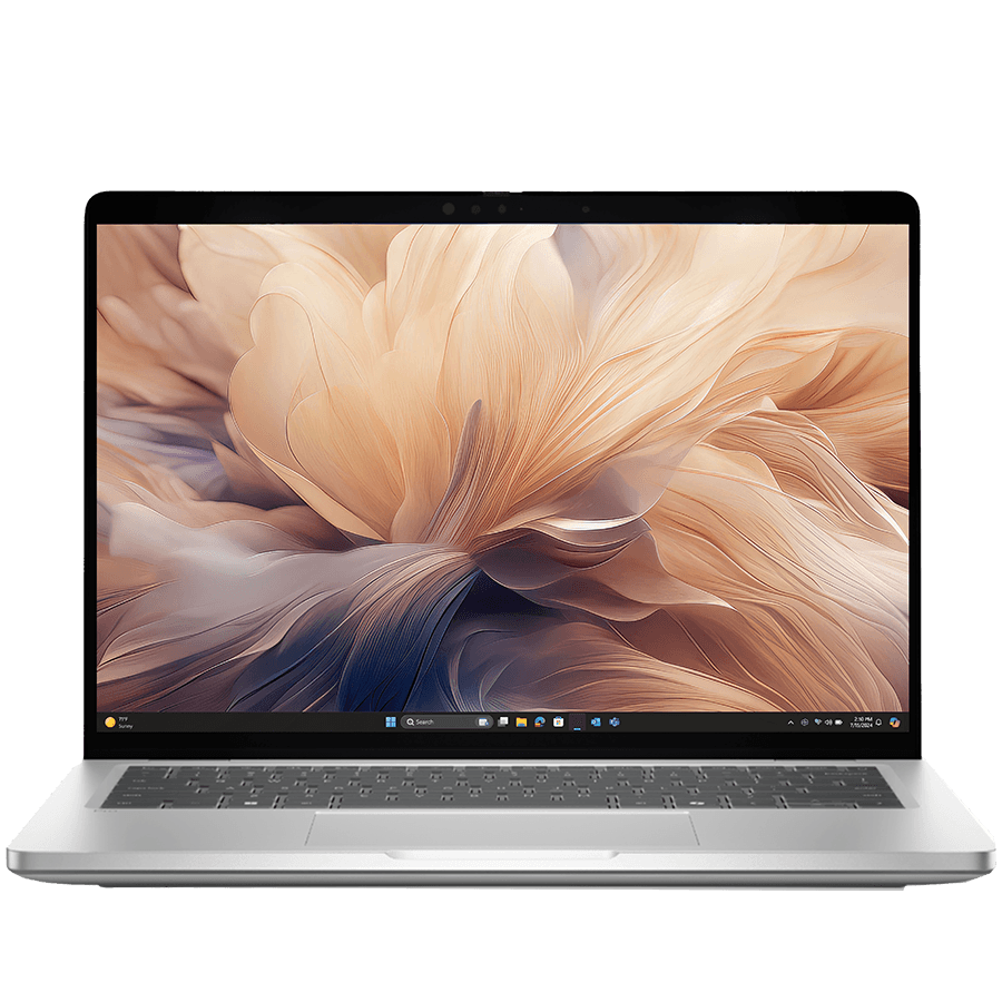 Dell Pro 14 PC14250, 14" FHD+ (1920x1200), Ultra 5 235U, 1x16GB DDR5, M.2 512GB SSD, Integrated GPU, WiFi 6E + BT 5.3,  FHD HDR+IR Cam, 2x USB 3.2, 1x USB C 3.2, 1x USB C THB4, RJ-45, Backlit kb, Ubunut, 3Yr
