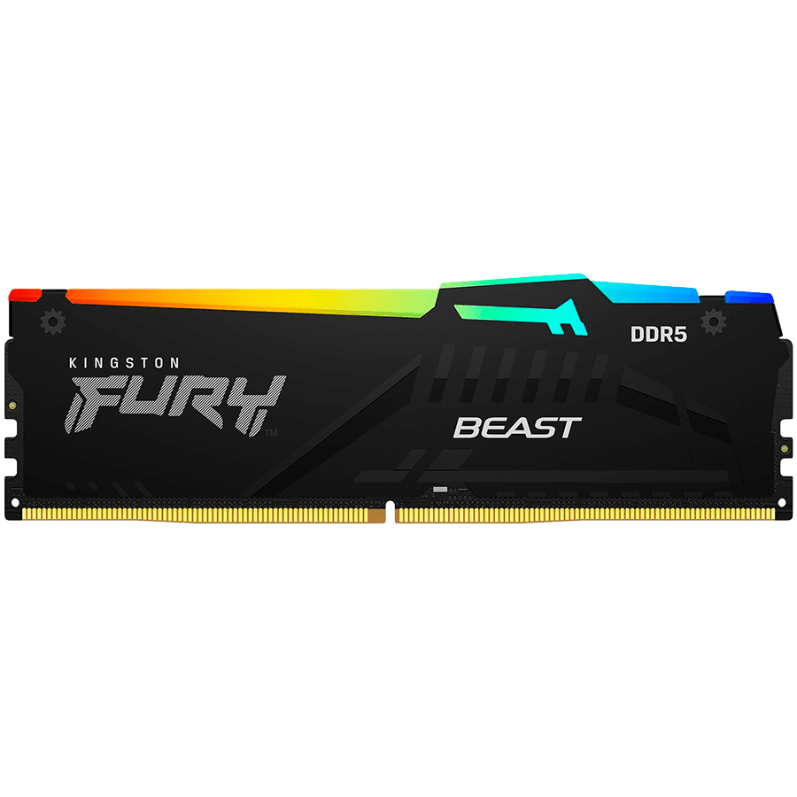 Kingston 16GB 6000MT/s DDR5 CL30 DIMM FURY Beast RGB EXPO