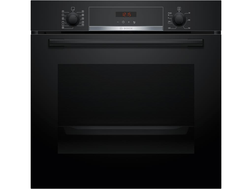 BOSCH pećnica Serie 4| CRNA, A+, PIROLIZA, AutoPilot 10, 71 L, 7 programa