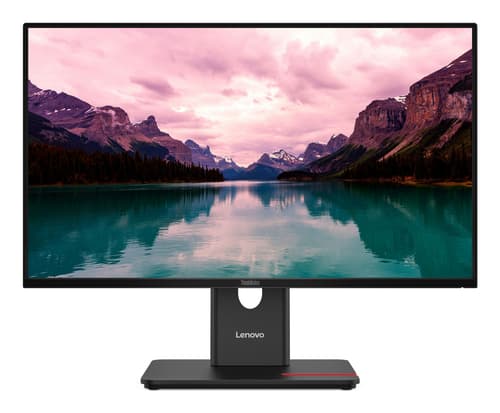 ThinkVision T24-40, 23.8" IPS, 1920x1080 FHD, 1500:1, 250 nits, 120Hz, 178 / 178, 16:9, 4/6ms, HDMI, DP, VGA, 3x USB 3.2, 1x USB C 3.2,Tilt, Swivel, Pivot, Height Adjust Stand, VESA, Raven Black, 3Yr