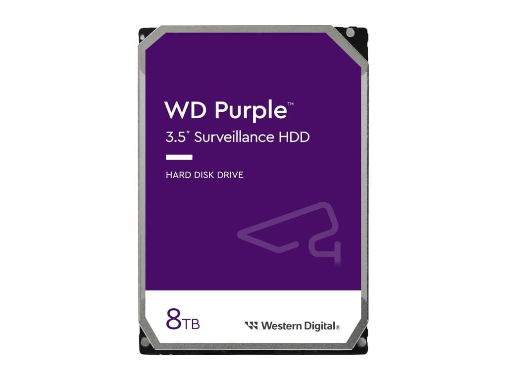 WD HDD 8TB SATA3 256MB PurpleSurveillance