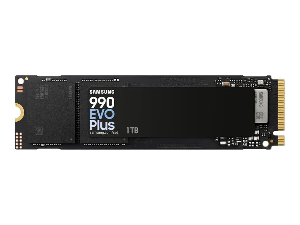 Samsung SSD 990 EVO PLUS 1TBNVMe M.2,PCIe 4.0 x47250MB/s read,6300MB/s write