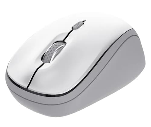 YVI+ WIRELESS MOUSE WHITE, bijeli, 1600 DPI, bežični