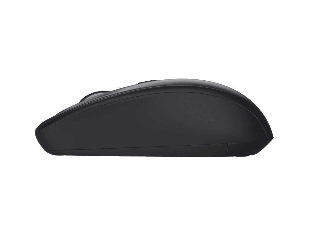 Trust Yvi+ Silent wireless miš,crni, sa tihim tipkama, 800-1600 dpi, optički, 4 tipke