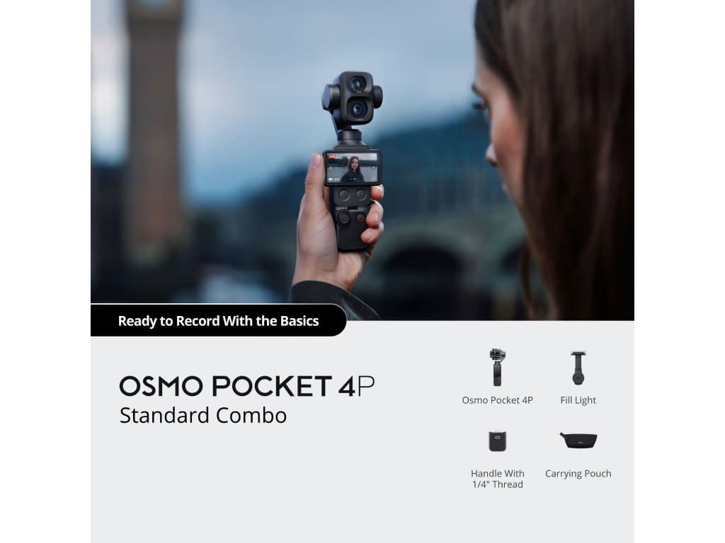 Osmo Pocket 4P Standard Combo
