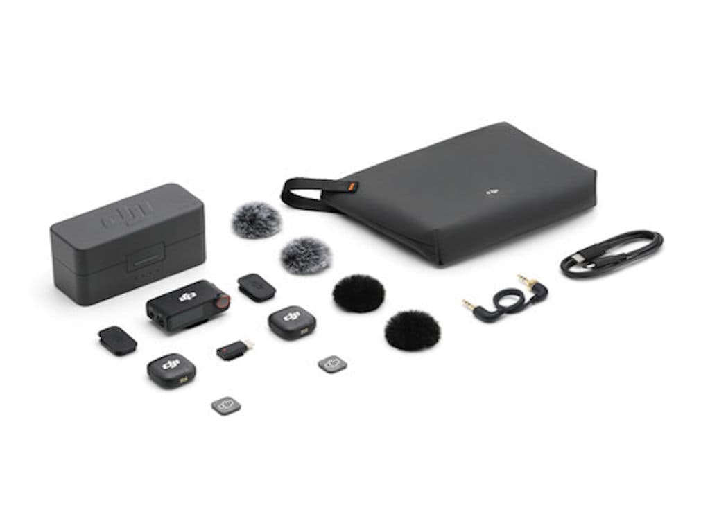 DJI Mic 3 (2TX+1RX+CC)mikrofon, prenos zvuka do 250m5.5h snimanja,48kHz 24 zvuk,OLED zaslon