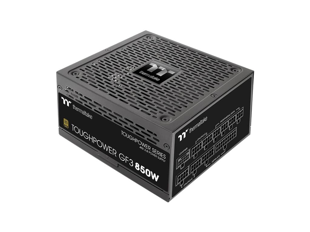 Thermaltake GF A3 850 PSUToughpower, ATX 3.0, PCIe 5.0, 80+ gold, fully modular