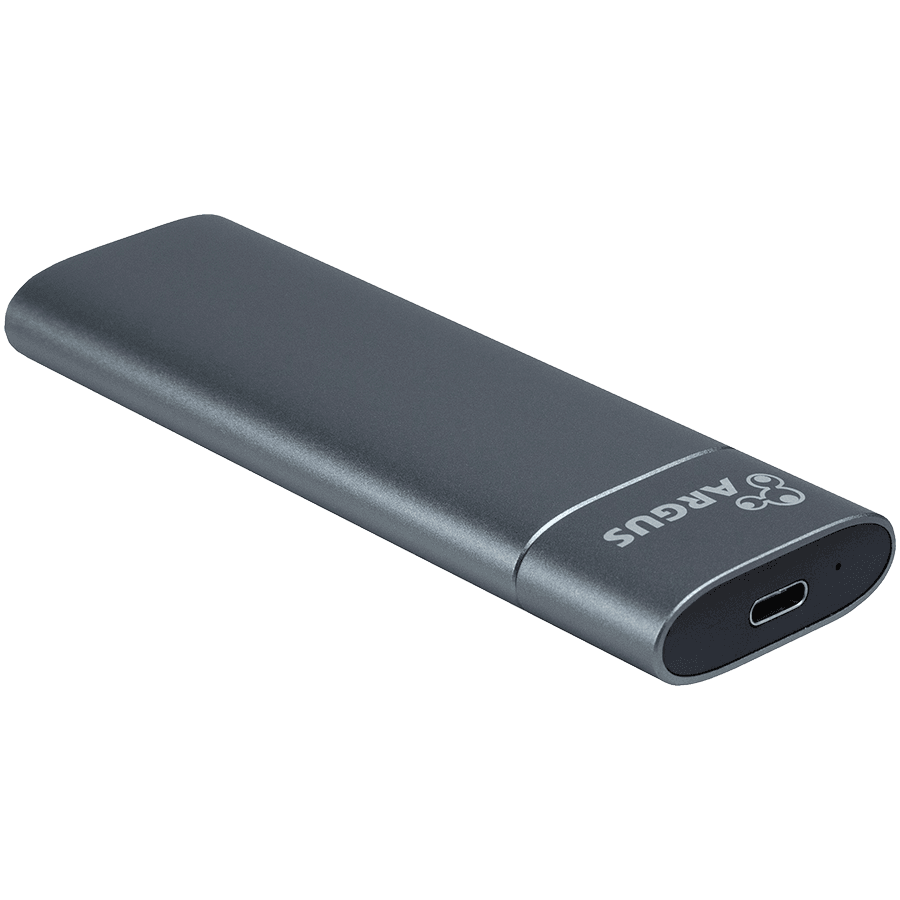 Inter-tech GD-MS013 Kućište za SSD M.2 USB C (kabal uključen, 20cm), 80/60/42/30 mm, Alu