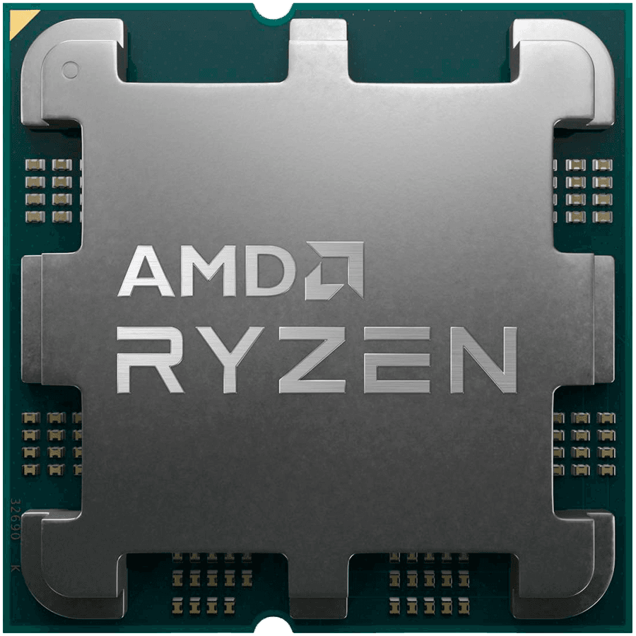 AMD CPU Desktop Ryzen 5 6C/12T 7500F (5.2GHz Max, 38MB,65W,AM5) Tray