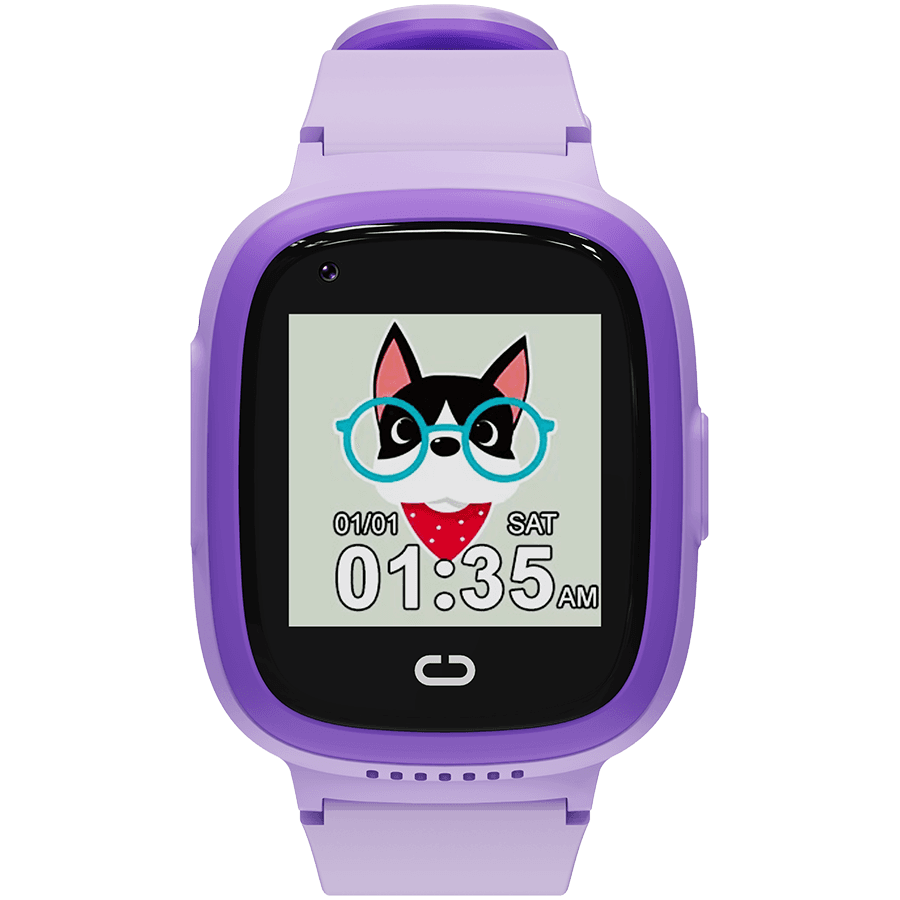 CANYON kids watch Sunny KW-48 Video 4G GPS Games&Music Violet