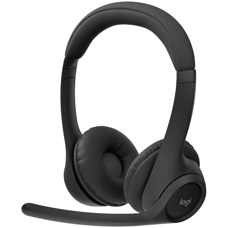 LOGITECH HEADSET - Zone 305 - MIDNIGHT BLACK - 2.4GHZ/BT - EMEA28-935 - BUNDLE, TEAMS